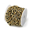 Brass Glass Rhombus Link Chains CHC-R001-05G-02-2