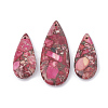 Natural Regalite/Imperial Jasper/Sea Sediment Jasper Pendants G-S328-003Q-2