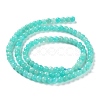Natural Amazonite Round Bead Strands G-N0081-4mm-17-01-3