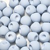 Rubberized Acrylic Beads OACR-G012-05D-3