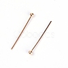Brass Ball Head Pins KK-WH0043-03B-01-2