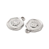 Non-Tarnish 304 Stainless Steel Pendants STAS-B032-34P-3