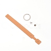 Cowhide Leather Keychain KEYC-WH0018-39D-1