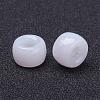 Opaque Acrylic European Large Hole Beads PL338-1-3