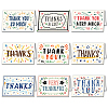 SUPERDANT Thank You Theme Cards and Paper Envelopes DIY-SD0001-01A-1