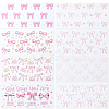 8Pcs 8 Styles PVC Plastic Waterproof Decorative Sticker Labels DIY-SP0004-93G-6