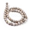 Natural Maifanite/Maifan Stone Beads Strands G-I187-8mm-01-6