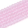 Imitation Jade Glass Beads Strands GLAA-T028-3mm-11E-1