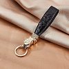1Pcs PU Leather Keychain KEYC-CA0001-17-4