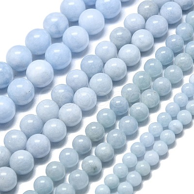 Natural Malaysia Jade Beads Strands G-L645-A01-12mm-16-1