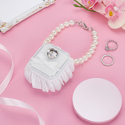 Polyester Pet Dog Wedding Ring Displays AJEW-WH0460-074P-02-1