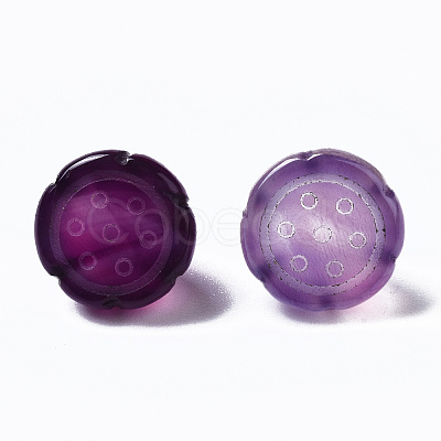 Natural Chalcedony Charms G-N336-004-A03-1