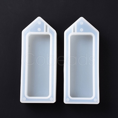 House-shaped Money Box Silicone Molds DIY-D073-01-1