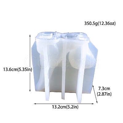 DIY Silicone Dragon Shape Holder Molds PW-WG64730-01-1