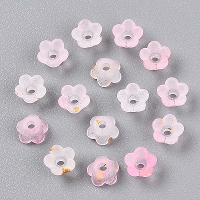 Frosted Transparent Acrylic Beads LS-X-OACR-N137-72B-1