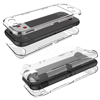 PC Plastic Crystal Clear Cover Case AJEW-WH0270-03A-1