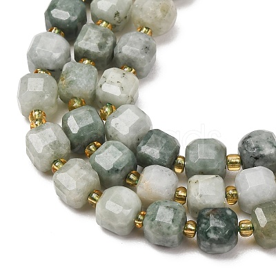 Natural Jadeite Jade Myanmar Jade Beads Strands GG-CBAC972-A22-01-1