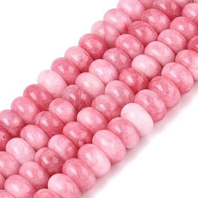 Natural White Jade Beads Strands G-Q613-01F-35-1