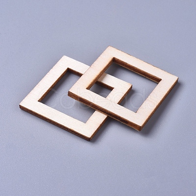 Poplar Wood Linking Rings WOOD-D021-04B-1
