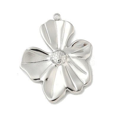 304 Stainless Steel Pendants STAS-L293-09F-P-1