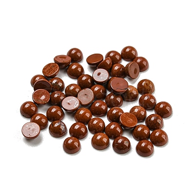 Natural Red Jasper Cabochons G-H309-03-52-1