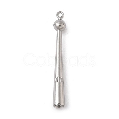 304 Stainless Steel Big Pendants STAS-Z153-08P-1