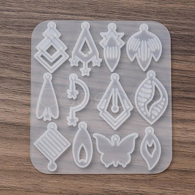 Pendant Silicone Molds X1-AJEW-S041-03C-1
