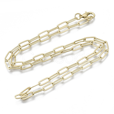 Brass Paperclip Chains MAK-S072-11B-MG-1
