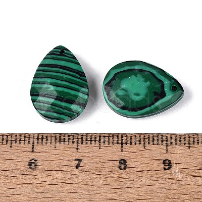 Synthetic Malachite Pendants G-N362-13K-1