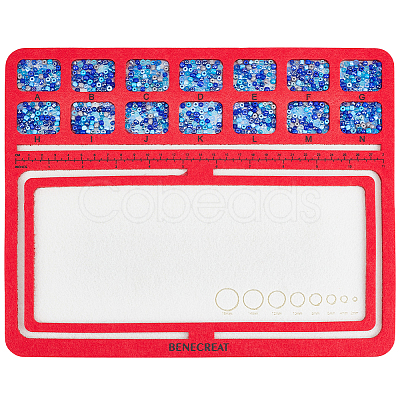 Felt Bead Design Board LS-DIY-WH0419-98A-02-1