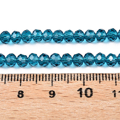 Glass Beads Strands EGLA-A044-T1mm-D27-1