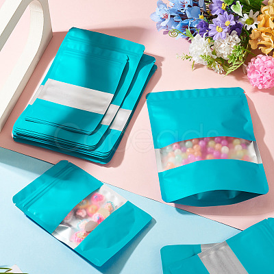 18Pcs 3 Styles PE Resealable Bags with Window OPP-TAD0001-01G-1