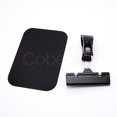 Erasable PVC Food Label Display Chalkboard Clip ODIS-OC0001-08B-1