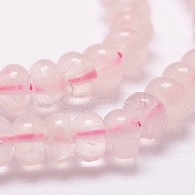 Natural Rose Quartz Beads Strands X-G-D840-08-1