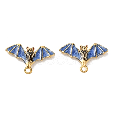 304 Stainless Steel Enamel Pendants STAS-L316-23G-09-1
