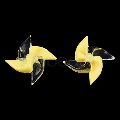 Opaque Acrylic Beads SACR-P030-C02-02-1