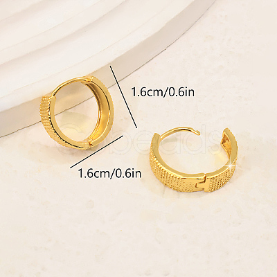 304 Stainless Steel Hoop Earrings for Women RY1881-1