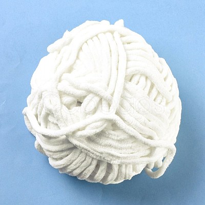 Bulky Soft Polyester Crocheting Knitting Yarn for Scarf OCOR-G009-03G-1