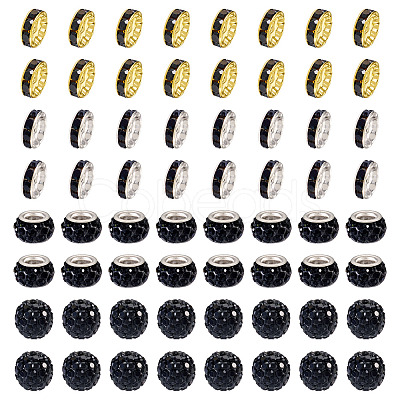 Pave Disco Ball Beads RB-TA0001-18A-1