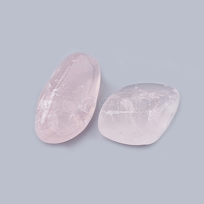Natural Madagascar Rose Quartz Beads G-T097-11-1