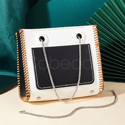 Alloy Wheat Chain Bag Handle FIND-WH0125-60-1