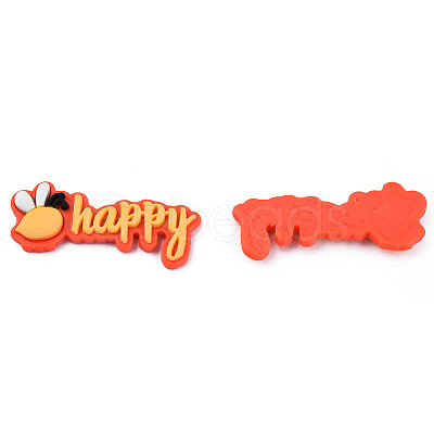 Opaque Resin Cabochons CRES-N021-133-1