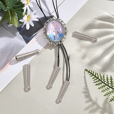 SUPERFINDINGS 10Pcs Alloy Cord Ends FIND-FH0006-77-1