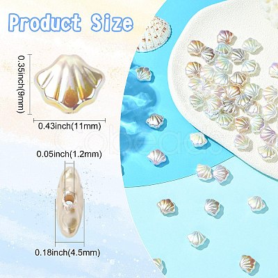 UV Plating ABS Resin Beads RESI-CJC0027-16-1