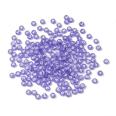 Transparent Acrylic Beads TACR-N002-04H-1