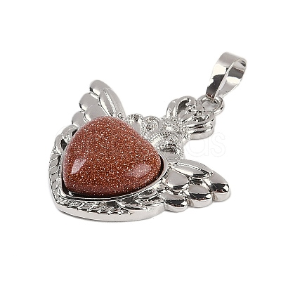 Synthetic Goldstone Pendants G-I366-01P-20-1