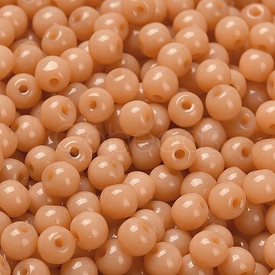 Opaque Colours Glass Seed Beads SEED-C001-02B-03-1