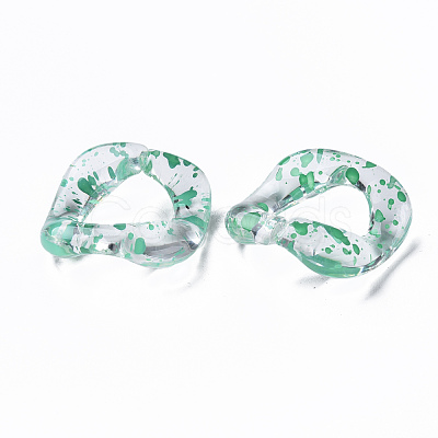 Transparent Acrylic Linking Rings OACR-N009-016A-13-1