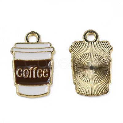 Alloy Enamel Pendants ENAM-N059-15-1