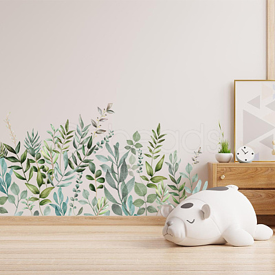Translucent PVC Self Adhesive Wall Stickers STIC-WH0015-338-1